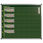 Klassen-Plantafel, 10 Stunden Mo-Fr, für 30 Klassen, 103x137 cm, 
